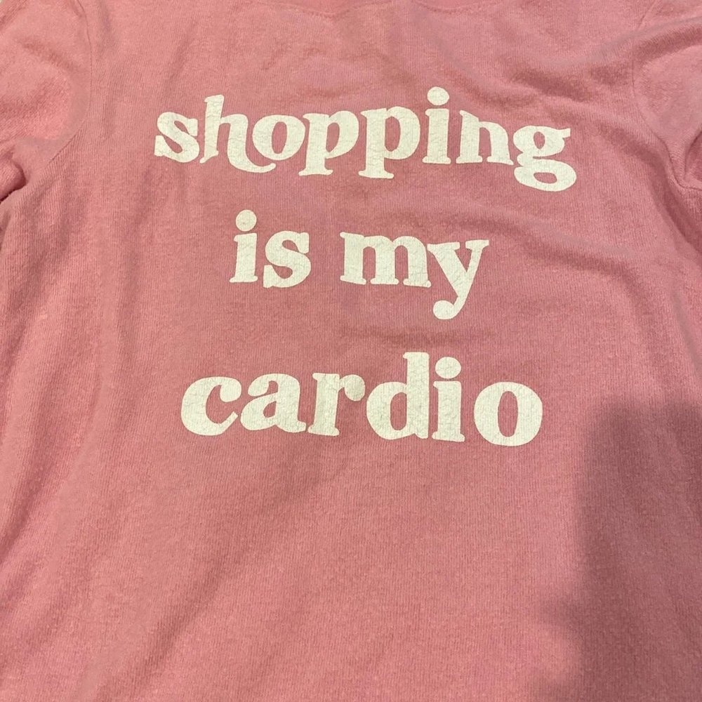 Wildfox Shopping Is My Cardio Sweater